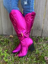 Metallic Cowgirl Boots