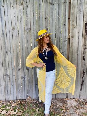 Embroidered Kimono