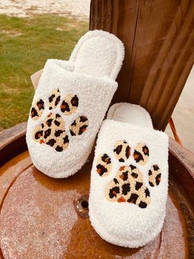 Leopard Slippers