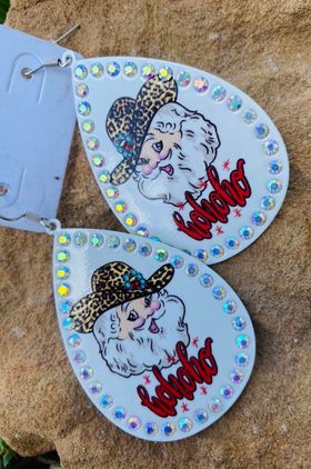 Merry Christmas Yall Earrings