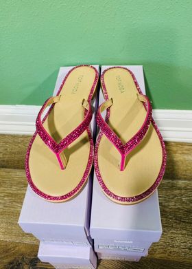 Rhinestone Pink Sandals