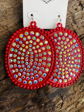 Boho Rhinestone Earrings