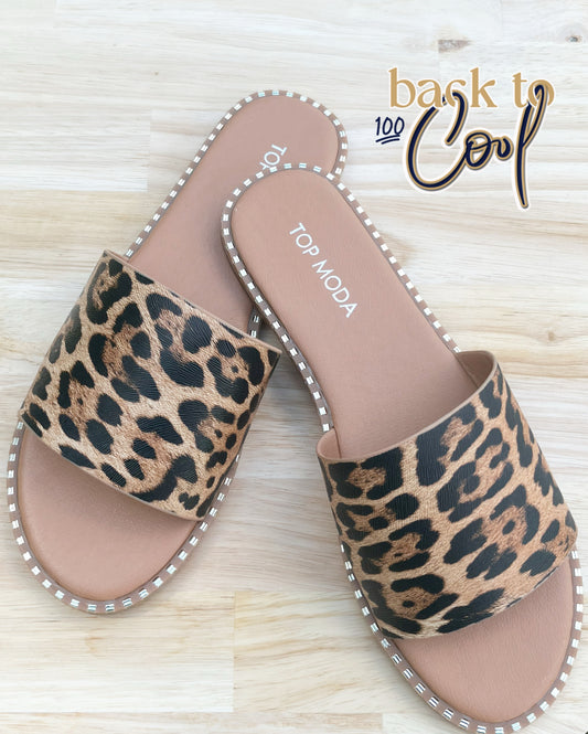 Ruby Leopard Sandals