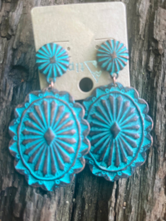 Concho Earrings