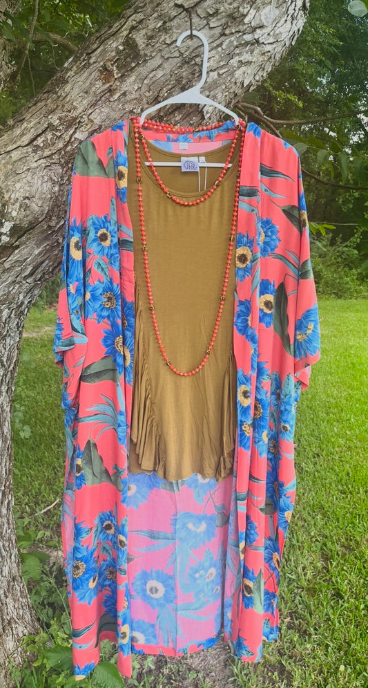 Floral Kimono