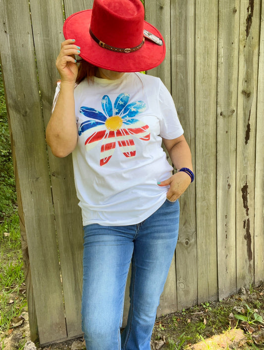 Blue Sunflower Tshirt