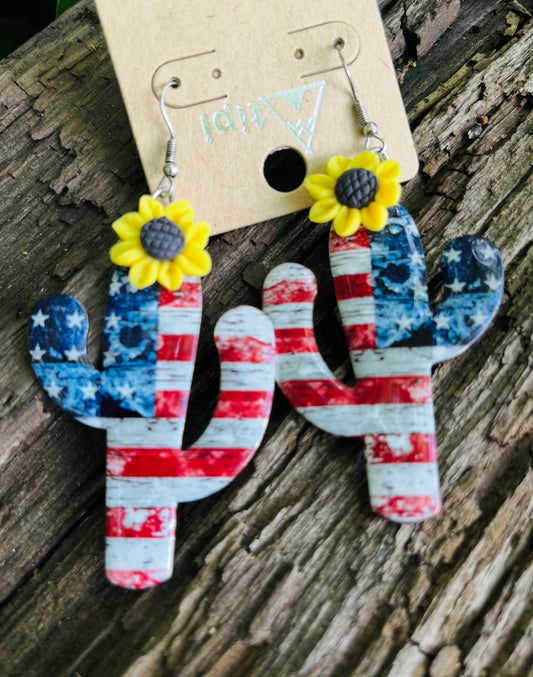 American Cactus Earrings