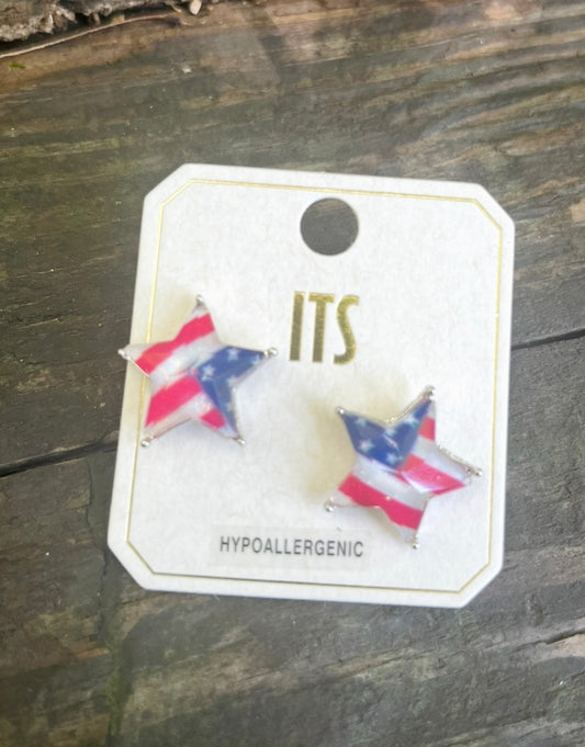 American Star Earrings