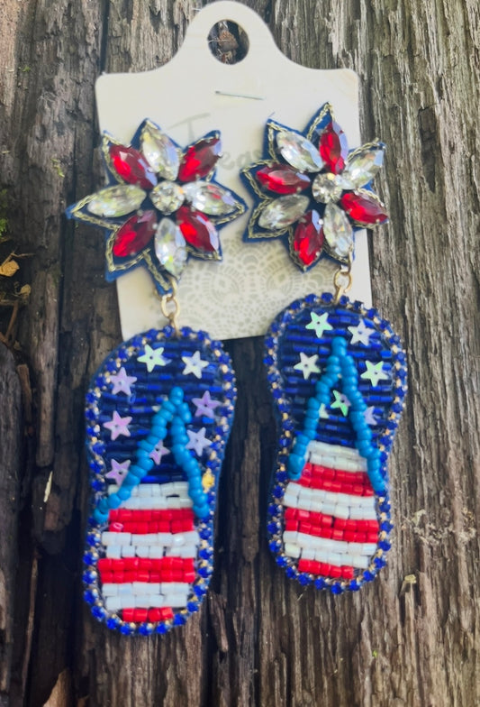 American Sandals Earrings