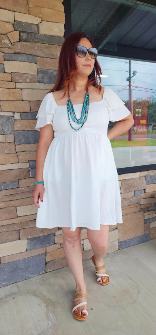 white Dress