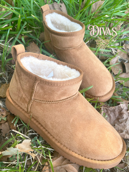 Suede Brown Boots