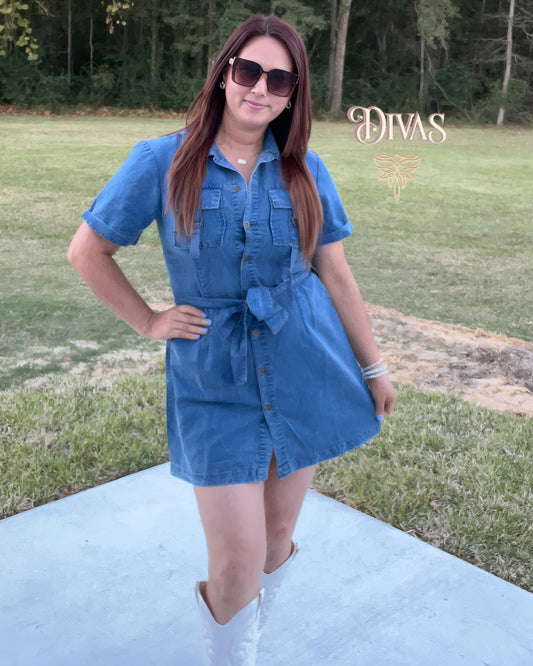 Blue Sunset Dress