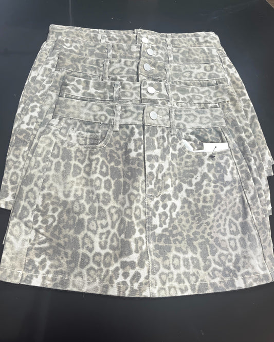 Leopard Skirt