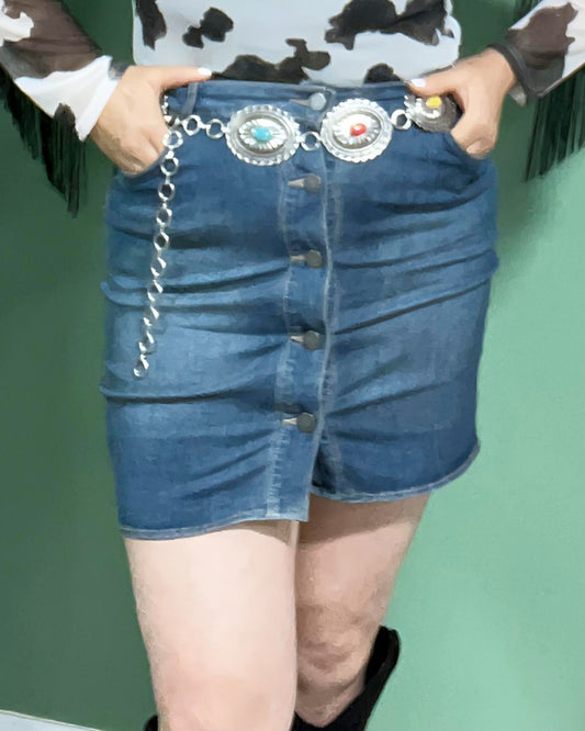 Denim Skirt