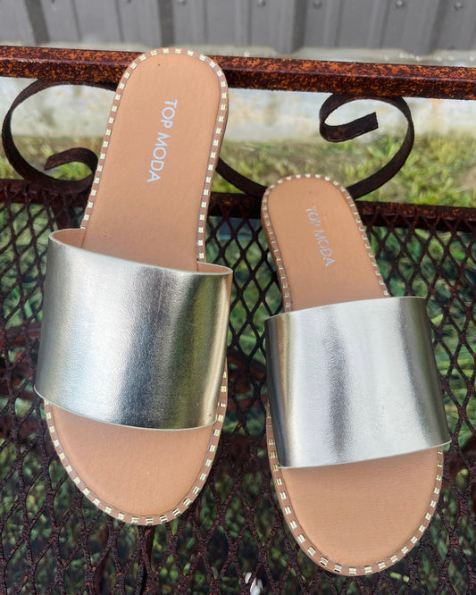 Gold Sandals