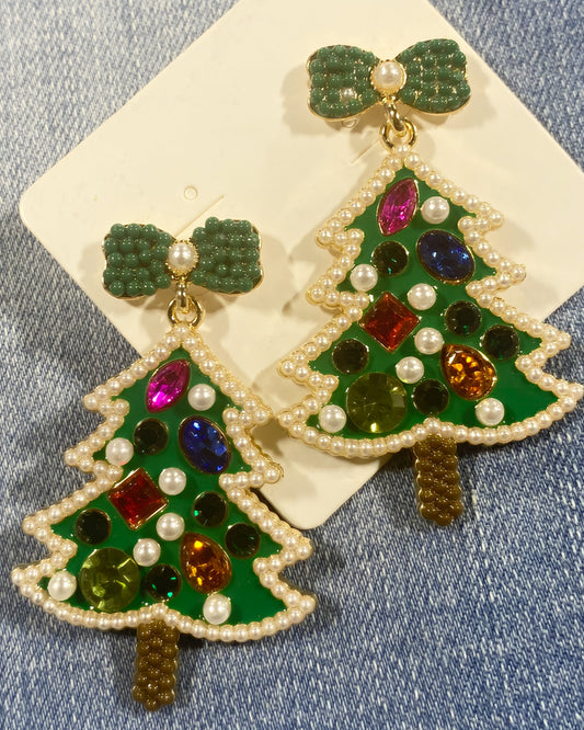Christmas Tree Earrings