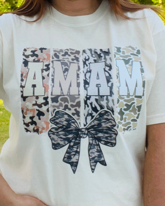Mama Camo Tshirt