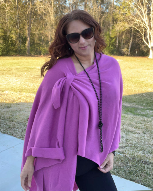 Sexy Pink Poncho