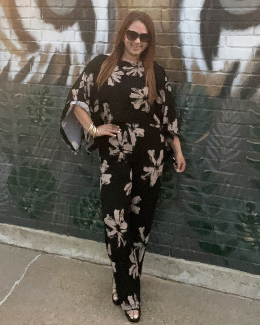 Floral Pantsuits