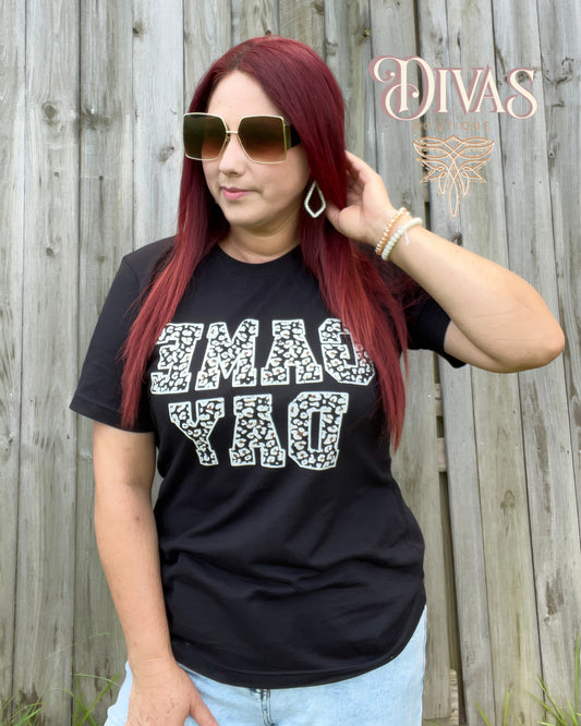 Leopard Game Day Tshirt