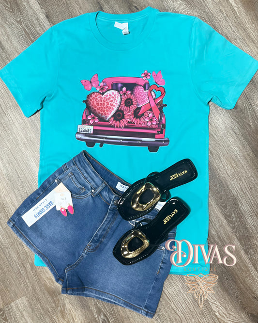 Turquoise Road Trip T-shirt